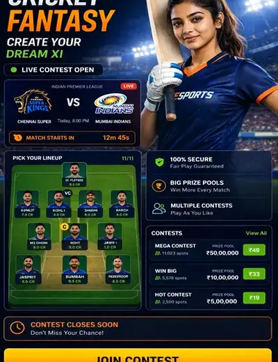 Eabet (eabet) fantasy cricket & matchday visual 3